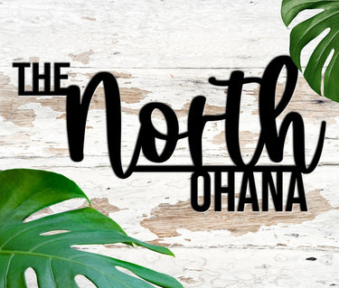 Personalized Ohana Name Sign - Simply Royal Design